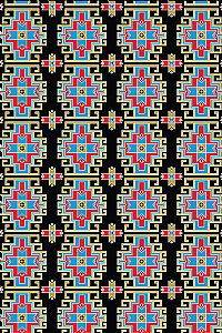 SAITA KIMONO/DRESS (LEONIDIO BLACK PRINT)