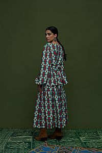 ARGALIOS TOP (PERA MELANA BEIGE PRINT)