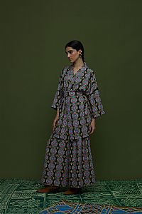 SAITA PANTS (LEONIDIO BLACK PRINT)