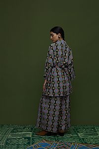 SAITA PANTS (LEONIDIO BLACK PRINT)