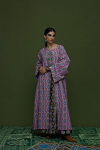 TAPIS OVERCOAT (LEONIDIO MAUVE  PRINT)