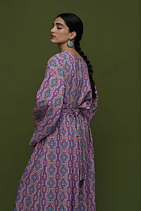 TAPIS OVERCOAT (LEONIDIO MAUVE  PRINT)