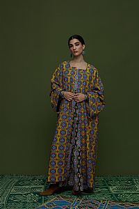 TAPIS OVERCOAT (LEONIDIO MUSTARD PRINT)