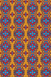 TAPIS OVERCOAT (LEONIDIO MUSTARD PRINT)