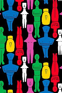 CYCLADIC FIGURES Tote Bag