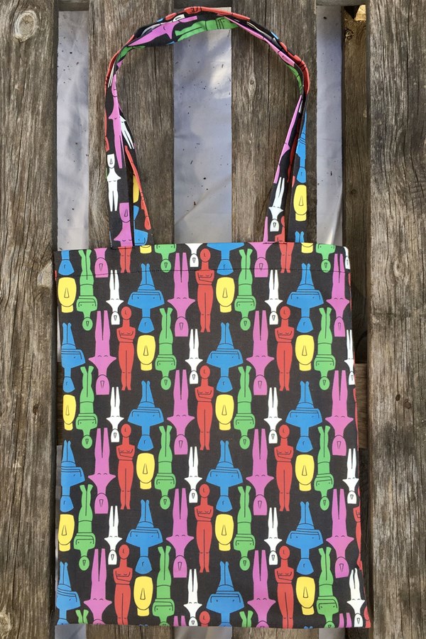 CYCLADIC FIGURES Tote Bag