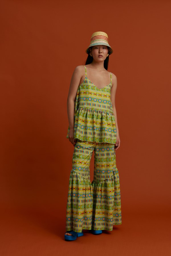 ANAVATOS Pants (Pyrgousika Multi Green)