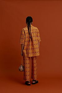 VOLISSOS Pants (Pyrgousika brown/orange)