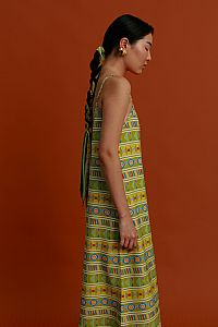 MARKELLA Maxi Dress (Pyrgousika Multi Green)