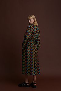 PRESPES KIMONO/DRESS (KOSOULA BLACK PRINT)