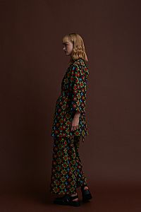ALIAKMONAS KIMONO/DRESS (KOSOULA BLACK PRINT)
