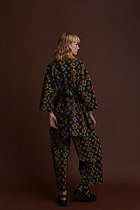 ALIAKMONAS KIMONO/DRESS (KOSOULA BLACK PRINT)
