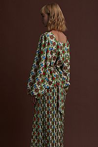 NYMFAIO TOP (KOSOULA BEIGE PRINT)