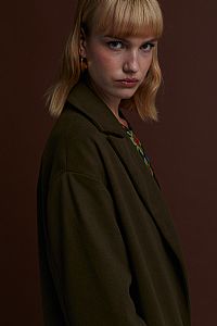 VOUKOLIKON OVERCOAT (KHAKI)