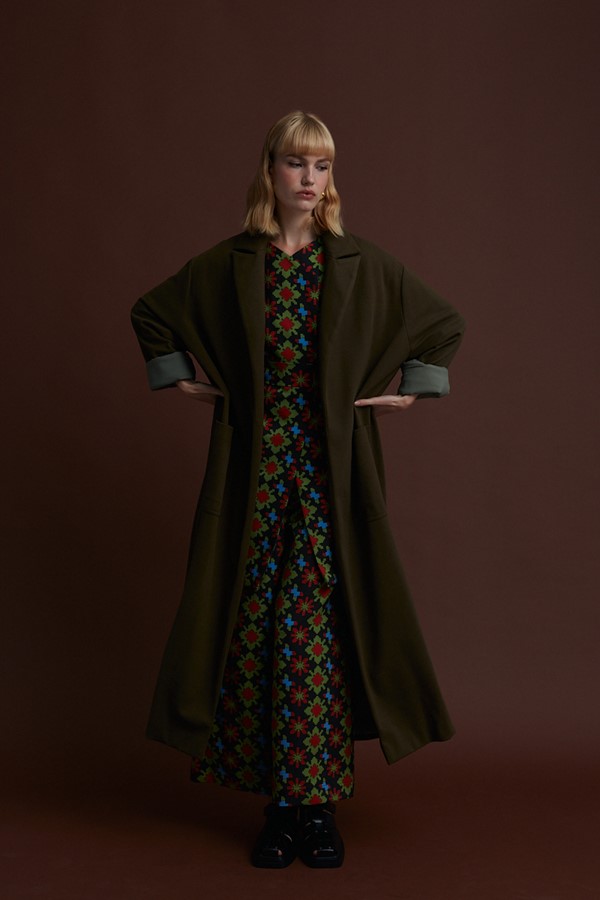 VOUKOLIKON OVERCOAT (KHAKI)