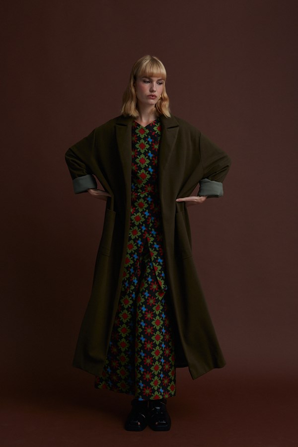 VOUKOLIKON OVERCOAT (KHAKI)