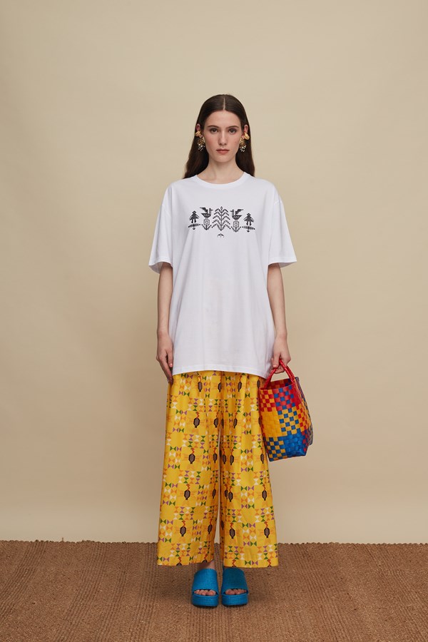 CRETAN FOLK T-SHIRT (WHITE)