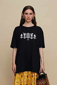 CRETAN FOLK T-SHIRT (BLACK)