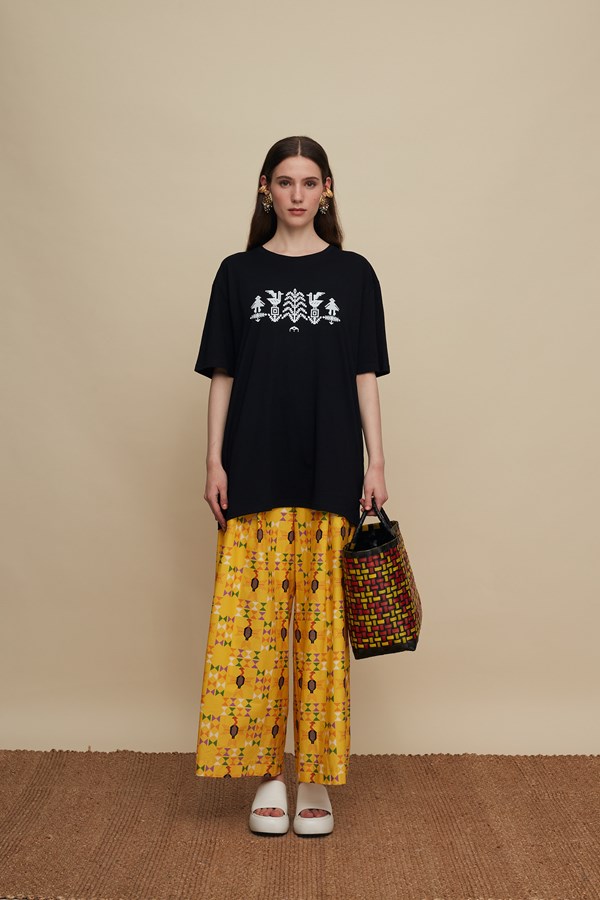 CRETAN FOLK T-SHIRT (BLACK)