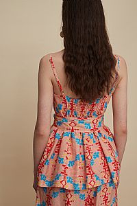 KISSAMOS TOP (KOUSKOUSES RED PRINT)