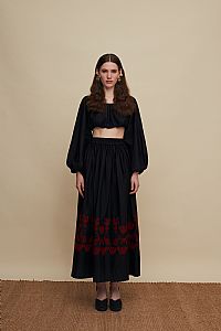 CRETA CROP TOP (BLACK)