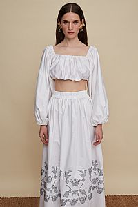 CRETA CROP TOP (WHITE)