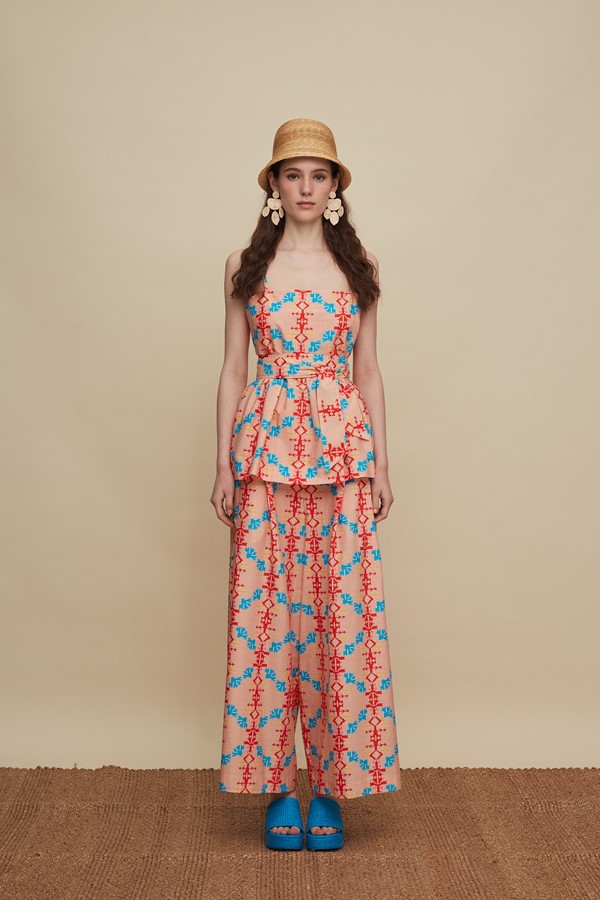 ZONIANA PANTS (KOUSKOUSES RED PRINT)