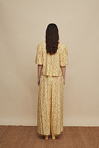 ZONIANA PANTS (VOURIA BEIGE PRINT)