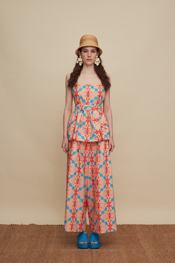 ZONIANA PANTS (KOUSKOUSES RED PRINT)