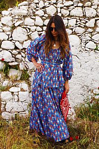 KARIOFILI Top (Karaiskakis Print)