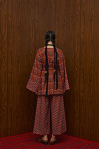 HRAMI KIMONO (KAMPOS BROWN PRINT)