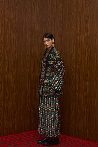 ACHELOOS PANTS (ELENIA BLACK PRINT)