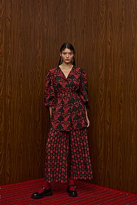 ACHELOOS PANTS (RUMPE BLACK/RED PRINT)