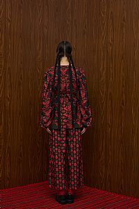 ACHELOOS PANTS (RUMPE BLACK/RED PRINT)