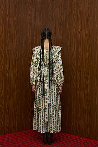 ACHELOOS PANTS (ELENIA BEIGE PRINT)