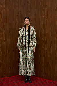 ACHELOOS PANTS (ELENIA BEIGE PRINT)