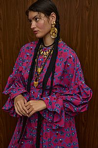 TSIKRIKI SHIRT/DRESS (ALOGON PINK PRINT)