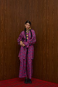 TSIKRIKI SHIRT/DRESS (ALOGON PINK PRINT)