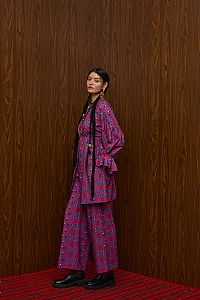 TSIKRIKI SHIRT/DRESS (ALOGON PINK PRINT)