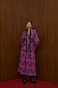 ACHELOOS TOP (EVZONES PURPLE PRINT)