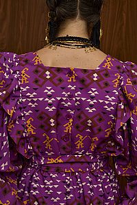 ACHELOOS TOP (EVZONES PURPLE PRINT)