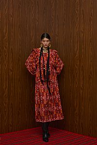 ACHELOOS TOP (EVZONES BORDEAUX PRINT)