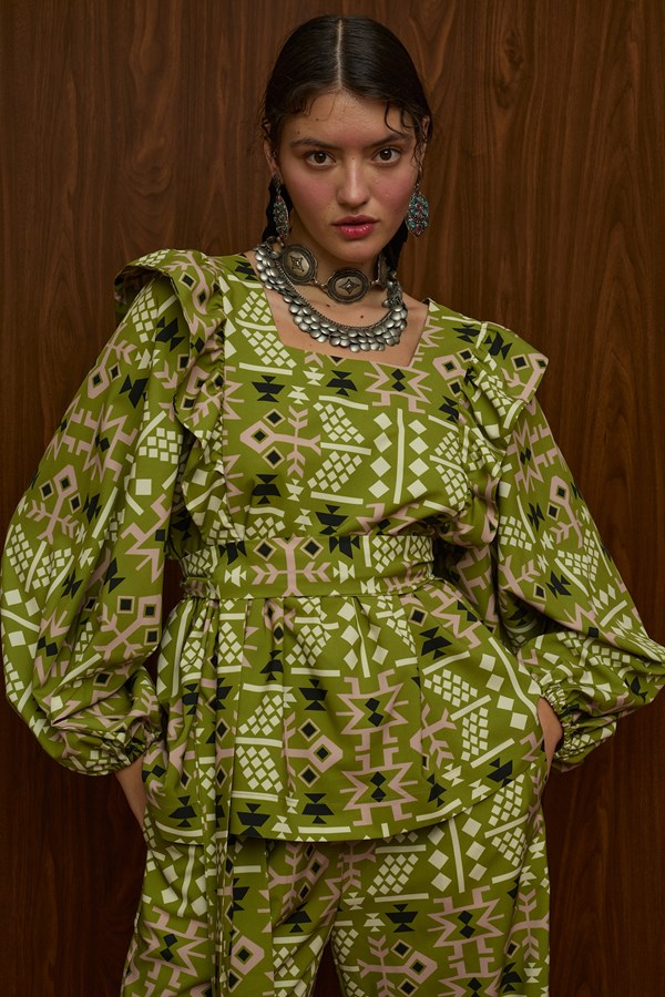 ACHELOOS TOP (MANA QU MIARLE PRINT)