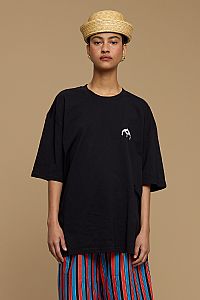 T SHIRT KARAVAKI (BLACK)
