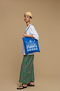TOTE BAG KARAVAKI (BLUE)