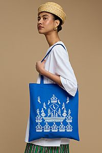 TOTE BAG KARAVAKI (BLUE)