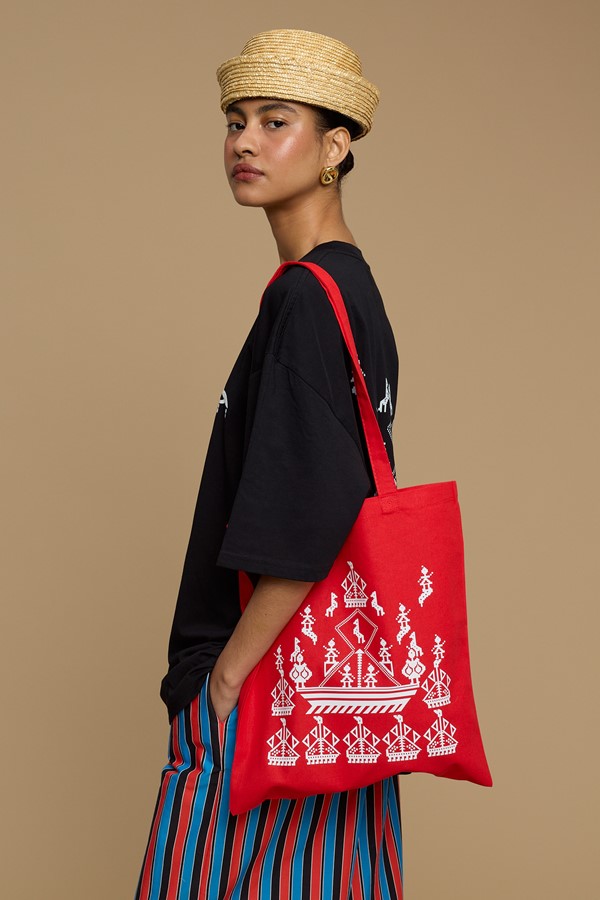 TOTE BAG KARAVAKI (RED)