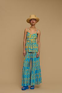 TOP DONOUSA (CYCLADES ORANGE/BLUE PRINT)