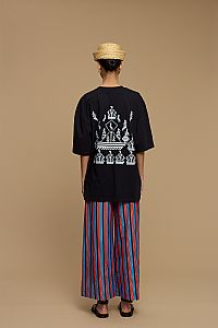 T SHIRT KARAVAKI (BLACK)