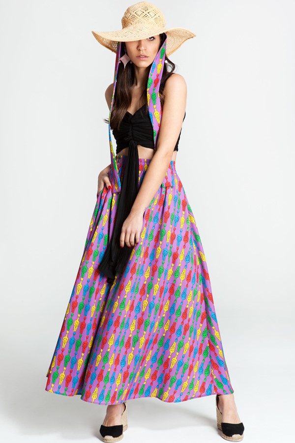 OLPE Skirt (IDOLIA MAUVE)